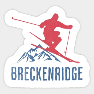 Breckenridge Ski Leap Sticker